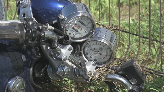 坂道でバイクが転倒…道路上を滑った直後に乗用車と衝突か バイク運転の19歳男性が意識不明の重体 岐阜・本巣市　|　名古屋・愛知・岐阜・三重のニュース【CBC news】 | CBC web