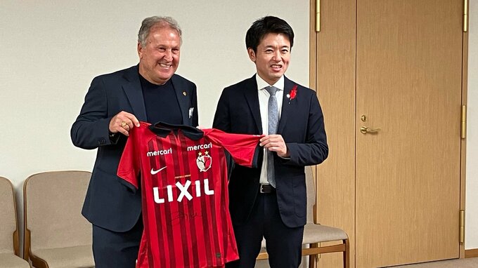 【速報】「本当にありがとうございます」サッカー界の“神様”ジーコが青森に初来県！宮下宗一郎青森県知事が歓迎！|TBS NEWS DIG