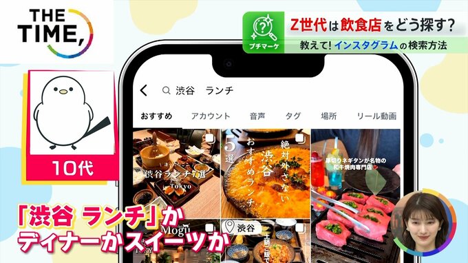 Z世代の「飲食店の探し方」で店側に“思わぬメリット”も？「予約が13倍になった」動画とは【THE TIME,】 |TBS NEWS DIG