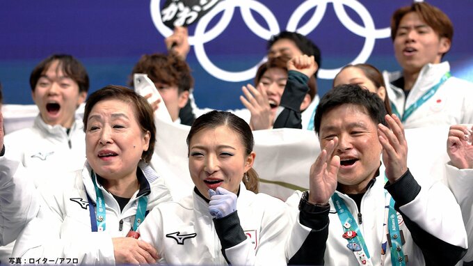フィギュア団体、坂本花織「金を取るっていうのを4年前から話し合ってきた」日本は首位米国と僅差の2位発進|TBS NEWS DIG