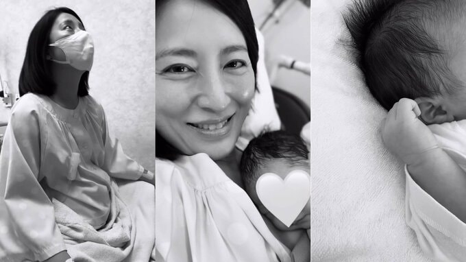 【 福田彩乃 】「先日無事に第二子を出産しました」モノクロ写真で詩情たっぷりに投稿「3歳と0歳の2人育児がスタート」|TBS NEWS DIG