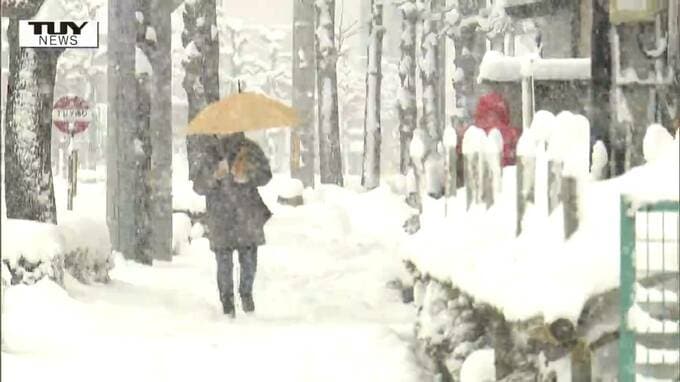 【東北天気】日本海側の平地でも雪の積もる所が...東北地方では17日から19日頃にかけて冬型の気圧配置に　今後の東北の天気を画像で　気象庁　|　山形のニュース│TUYテレビユー山形