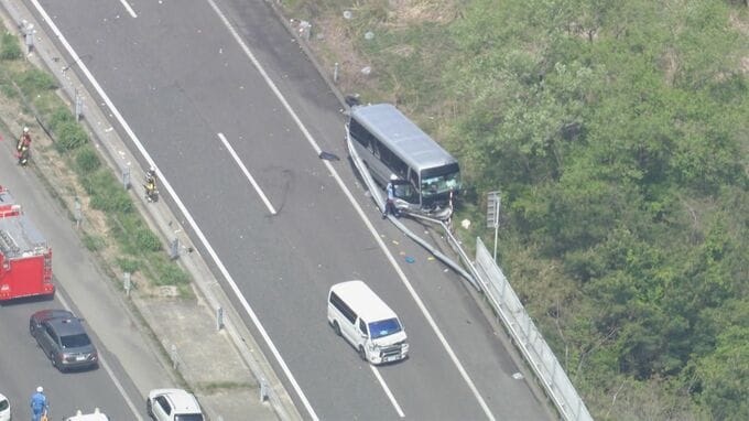 北越高校が借り主　営業担当が運転手のレンタカー契約が直近1年で約10件確認される　営業担当以外の運転手でも約20件　磐越道で21人死傷のバス事故|TBS NEWS DIG