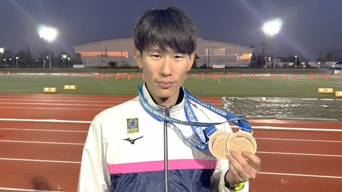 “キング・オブ・スポーツ”近代五種、佐藤大宗が銅メダル「次は金メダル、僕が一番強いんだということを」負傷抱えながらもアジア大会代表入りへ前進|TBS NEWS DIG