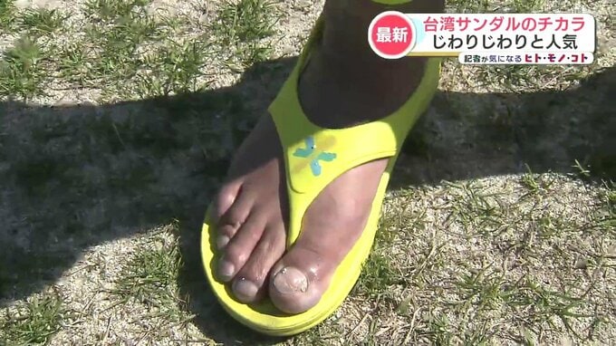 『台湾サンダル』って知ってる？熊本城マラソンでも活躍！「サンダルで高い靴のランナーを抜く瞬間がいいんです」　|　熊本のニュース｜RKK NEWS｜RKK熊本放送