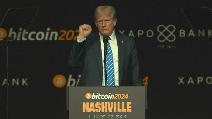 トランプ氏「アメリカをビットコイン超大国に」　規制緩和推進を表明　政権に返り咲けばSEC委員長をただちに解任|TBS NEWS DIG