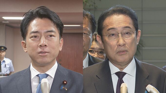 小泉農林水産大臣が岸田前総理と会談　石破総理表明のコメ増産方針や党内情勢について意見交換か|TBS NEWS DIG