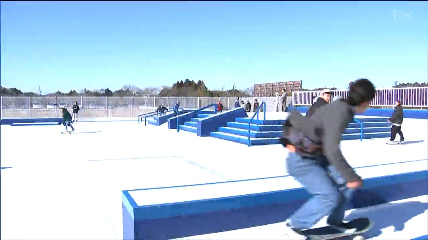 年代に関わらず楽しめる場所として」広さ1000平方メートルの“スケート