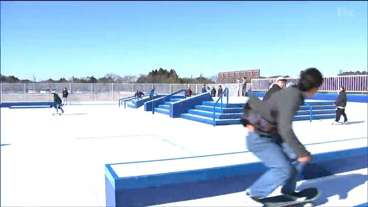 年代に関わらず楽しめる場所として」広さ1000平方メートルの“スケート