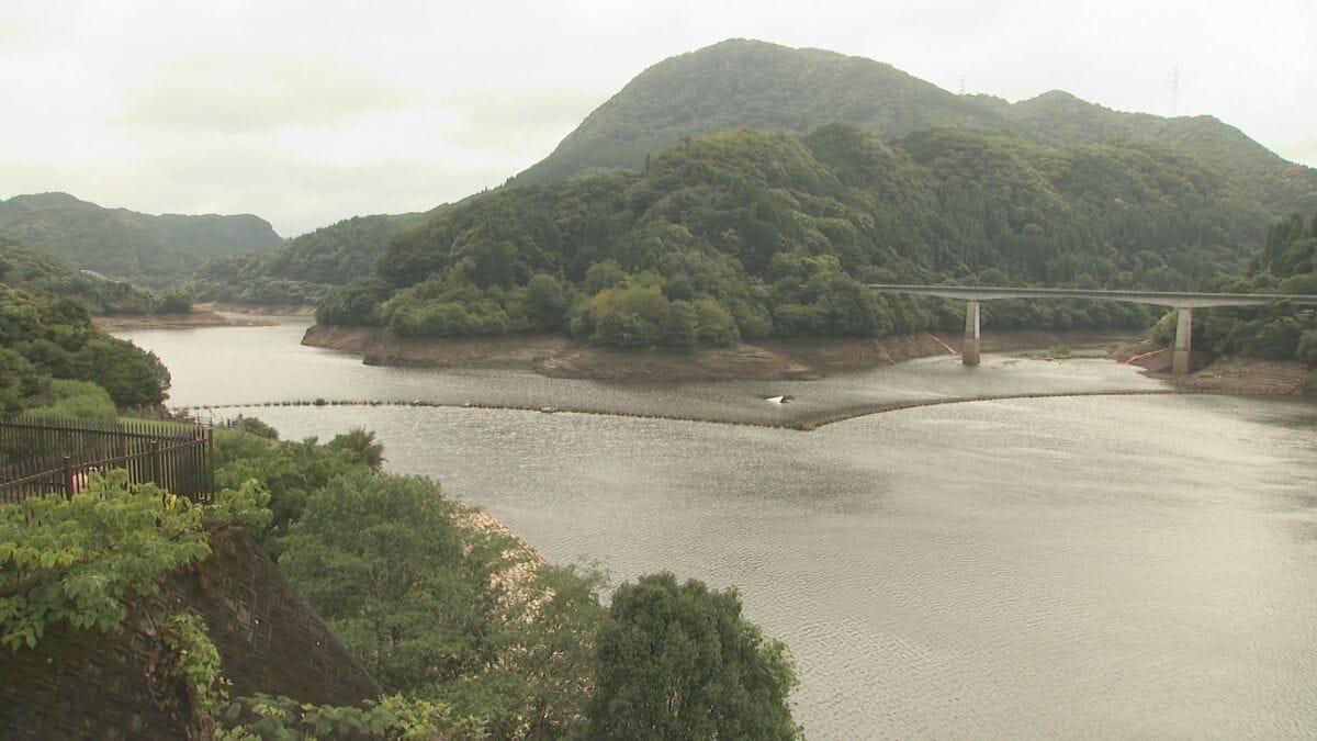 耶馬渓ダムの貯水率が30%目前まで回復　過去最低の15.3%から雨で持ち直し　取水制限の緩和は今後の降雨見極め　大分