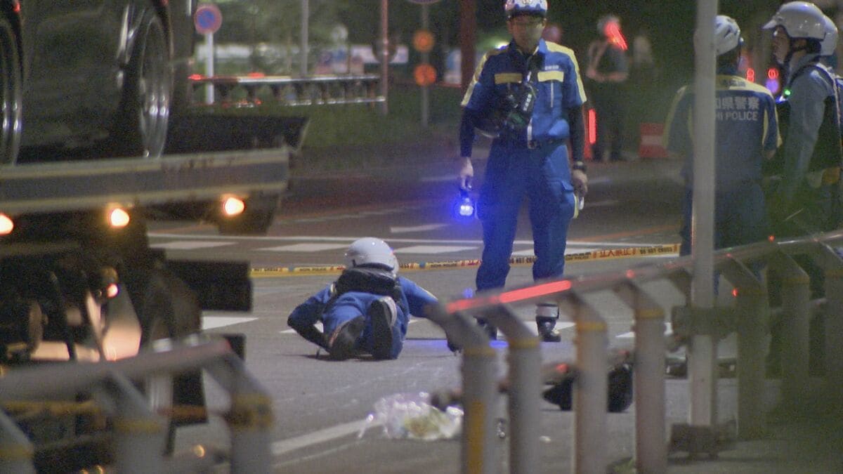 名古屋の繁華街で死亡ひき逃げ 警察が運転していた人物から事情聴く 女性をはねて引きずったか