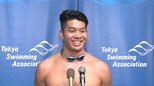 世界選手権で史上初メダル獲得の水沼尚輝 帰国後のご褒美は意外にも人気チェーン店【競泳・東京都選手権】|TBS NEWS DIG