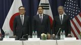 日米韓外相がトランプ政権下で初の会談 北朝鮮への対応などで連携確認　岩屋大臣から米側に関税措置への申し入れも|TBS NEWS DIG