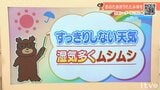 5日（金）もすっきりしない天気　湿気多くムシムシ　愛媛|TBS NEWS DIG