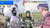 大統領再選から1年 ワシントンでトランプ大統領への抗議集会|TBS NEWS DIG
