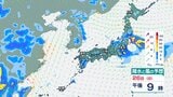 【大雨情報】27日にかけ前線の影響…北陸120ミリ、東北100ミリ予想 土砂災害や低い土地の浸水に警戒【降水と風のシミュレーション】|TBS NEWS DIG
