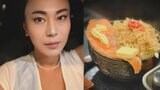 【 氷川きよし 】 「もんじゃ食べた」 東京・月島で熱々の鉄板で夜の食事を満喫する様子を公開|TBS NEWS DIG