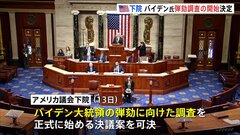 バイデン米大統領の弾劾調査の開始、議会が決定　次男は議会前で反論| TBS CROSS DIG with Bloomberg