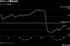 円介入警戒「解除宣言」は時期尚早－重要な対ドル160円に向けじり安| TBS CROSS DIG with Bloomberg