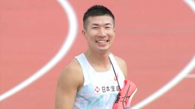 「まだ勝負できる ！ 」8年ぶり9秒台の桐生祥秀が手応え「家族の前でタイムを出せたのは良かった」|TBS NEWS DIG