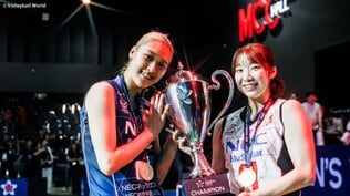 【バレー女子】佐藤淑乃が大会MVP　NEC川崎は女子クラブ世界選手権大会への出場権を獲得 ライバルチームも祝福　|TBS NEWS DIG