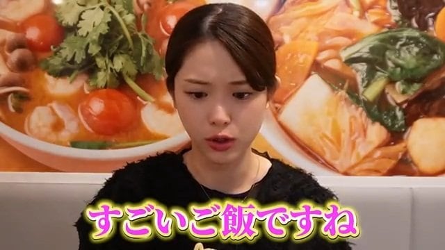 【 松村沙友理 】初の麻辣湯もぐもぐ「もっと早く教えてくれたら」 “ゼロ辛でも白湯と薬膳のコラボ” 堪能　安定の2杯＆丼|TBS NEWS DIG