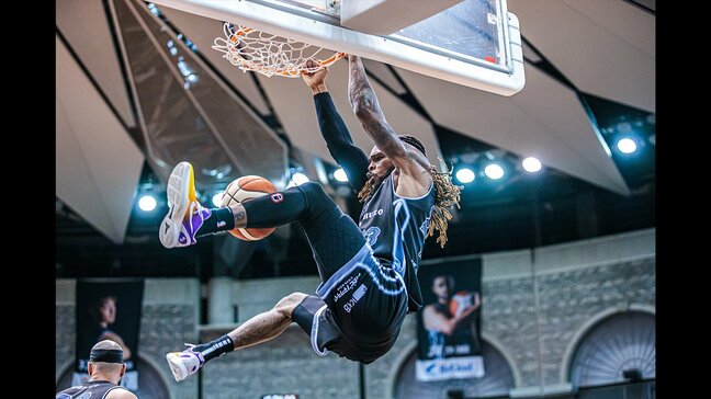 “ダンクキング”ゲインズ・ジュニアが今季もオールスターダンクコンテスト選出 鹿児島レブナイズ【バスケBリーグ】|TBS NEWS DIG