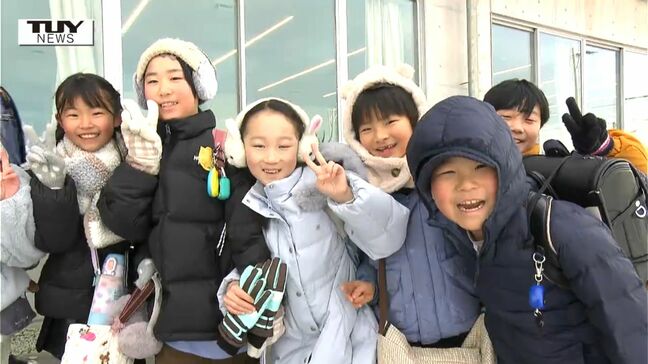 冬休みの思い出は？ 山形市の小学校で始業式　寒さと感染症対策のため"体育館"ではなく"教室"で|TBS NEWS DIG