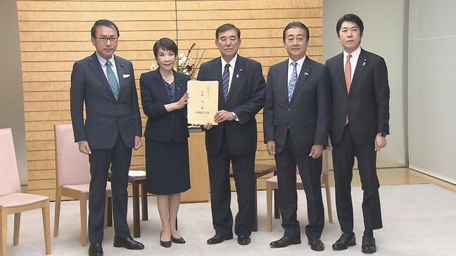 【速報】高市氏が石破総理に「闇バイト」対策の緊急提言を申し入れ　「仮装身分捜査」の導入など|TBS NEWS DIG