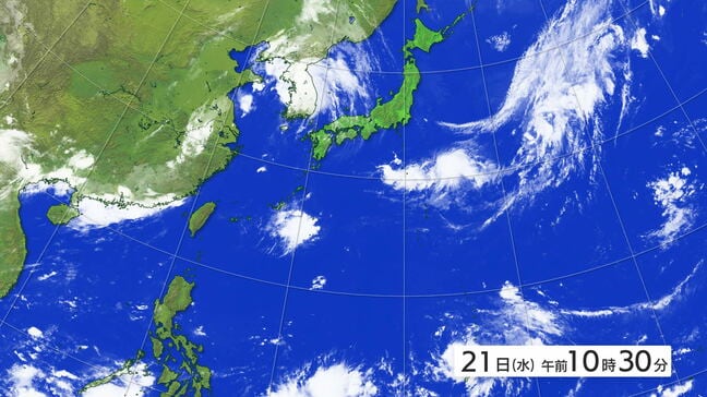 【台風情報】熱帯低気圧が22日までに新たな台風10号へ 暴風域伴いながら小笠原近海→日本の南へと北上 来週の天気に大きな影響及ぼすおそれも tbc気象台|TBS NEWS DIG
