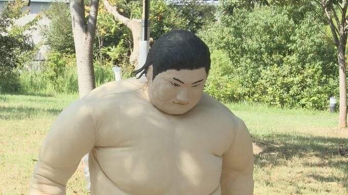 「新大関・大の里」に「災害の救助隊」61体のかかし…駅前でコンクール開催|TBS NEWS DIG