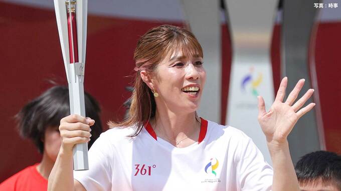 【アジア大会】聖火リレーがスタート　第1走者の吉田沙保里さん「聖火ランナーの思いが、選手への応援や力になったら嬉しい」|TBS NEWS DIG