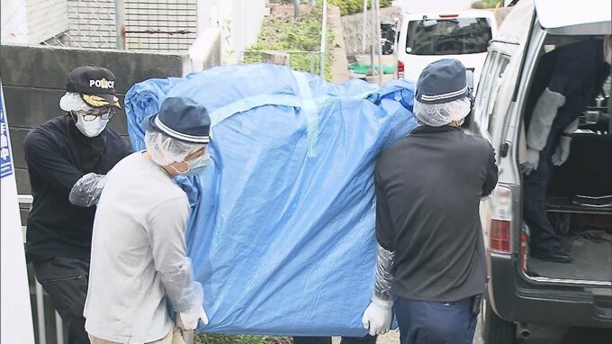 【速報】男性遺体が入っていた冷凍庫がマンションから搬出　発見時に電源入っておらず　遺体は損壊され「異臭」　神戸・中央区|TBS NEWS DIG
