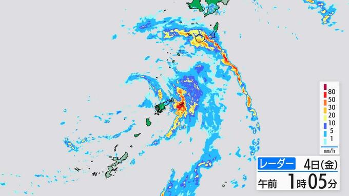 「線状降水帯直前予測」奄美地方に発表「3時間以内に線状降水帯が発生する可能性高まる」鹿児島|TBS NEWS DIG