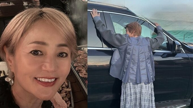 【 橋本志穂 】　「いざ、手放すとなると急に寂しい」　愛車との「別れ」の写真を公開　「複雑な思いのハグ」|TBS NEWS DIG