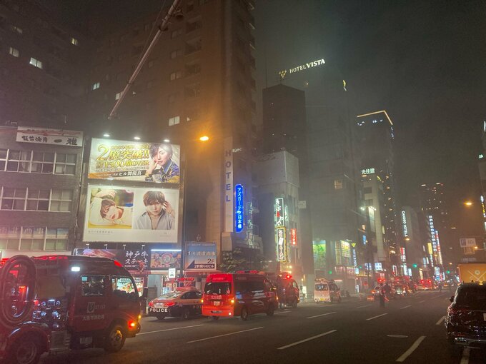 【速報】大阪・ミナミ宗右衛門町で建物火災　通行人から「建物から煙が見える」道頓堀近くが騒然と…|TBS NEWS DIG