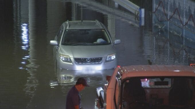 「車両が水没した」趣旨の通報22件　さいたま市では1時間に110ミリの猛烈な雨を観測「記録的短時間大雨」の情報発表　埼玉県|TBS NEWS DIG