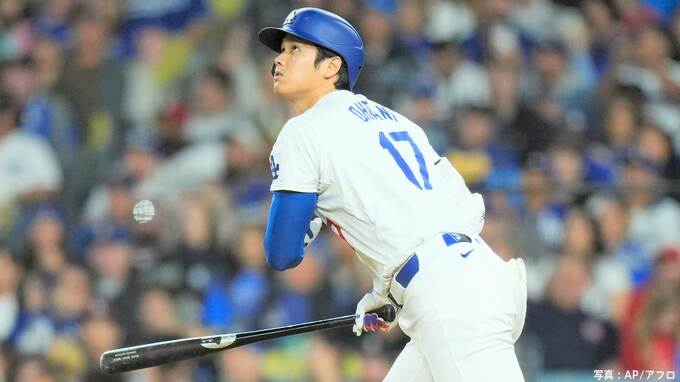 大谷翔平 待望のドジャース第1号！自己ワースト41打席目でついに豪快弾、日本人最多25球団目の本塁打　会場総立ち【MLB】|TBS NEWS DIG