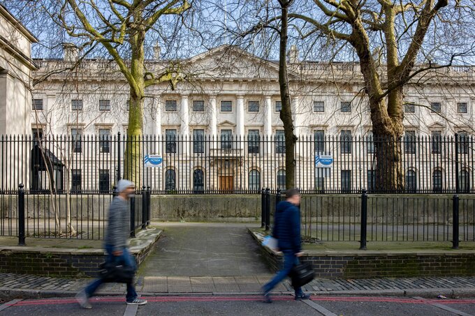 中国、ロンドン金融街近くに「スーパー大使館」－米が安全保障を懸念