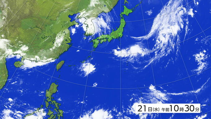 【台風情報】熱帯低気圧が22日までに新たな台風10号へ　暴風域伴いながら小笠原近海→日本の南へと北上　来週の天気に大きな影響及ぼすおそれも　tbc気象台|TBS NEWS DIG