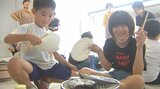 児童が七輪で魚の干物焼きに挑戦 地元の魚を味わい魚種など水産資源について学ぶ 大分 | 大分のニュース|OBS NEWS|大分放送