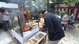 古くなった筆に感謝しながら書道の上達を願う「筆供養」"筆の寺"と呼ばれる金剛寺で【岡山】　|　岡山・香川のニュース | 天気 | RSK山陽放送