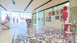 障がい者アーティストの絵画や立体作品 福岡市の商業施設で展覧会|TBS NEWS DIG