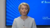 EUフォンデアライエン委員長が「トランプ関税15%」合意を評価「安定と将来を見通すことができる」 報復関税は見送りか|TBS NEWS DIG