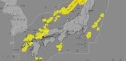 【気象情報】近畿地方は11日昼過ぎから12日明け方にかけて竜巻などの激しい突風や落雷、急な強い雨に注意を【雨風シミュレーション】　|　富山のニュース｜天気・防災｜チューリップテレビ