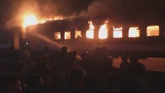 放火か…バングラデシュで列車火災　子ども含む4人死亡　総選挙の妨害狙った可能性も| TBS CROSS DIG with Bloomberg