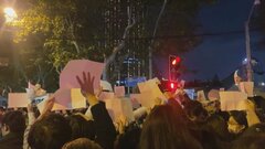 中国　ゼロコロナ政策に抗議「白紙運動」から1年　反政府的な言動への警戒続く| TBS CROSS DIG with Bloomberg