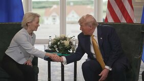 アメリカ・EUが「トランプ関税」めぐる交渉で合意 対EU関税は30→15%に|TBS NEWS DIG