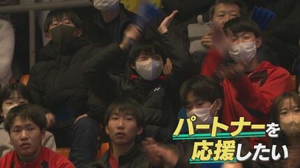 バドミントンACT SAIKYO 田口真彩選手の応援に日本代表・宮崎