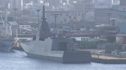 最新鋭の護衛艦「もがみ」 コンパクトでちょっと変わった外観